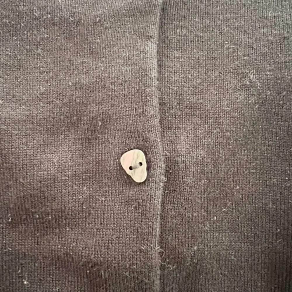 Zadig & Voltaire cotton wool metallic stars cardigan size S - Picture 4 of 4